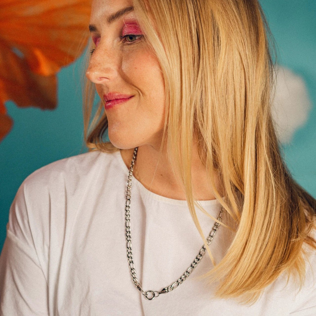 Figaro Chain Necklace by Oh Clementine