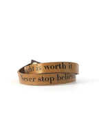 Fight For What's Right Bracelet by Fair Anita
