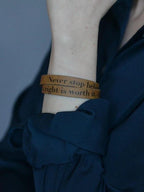 Fight For What's Right Bracelet by Fair Anita