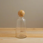Baylor Decanter with Mango Wood Stopper, Medium by White Cliff Studio