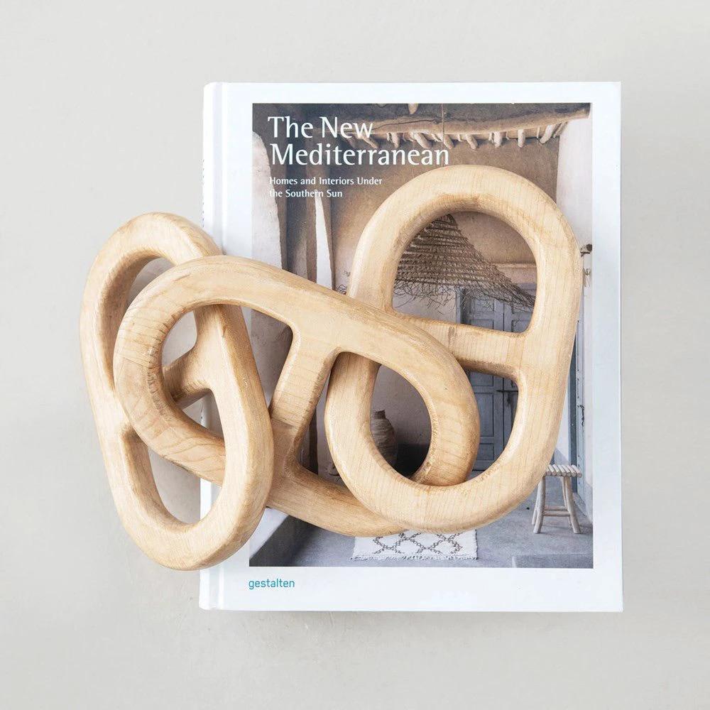 Decorative Wood Chain by White Cliff Studio