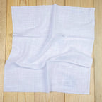 Riley Cloth Napkins, Set of 4, White by White Cliff Studio