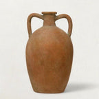 Willow Terracotta Urn with Handles by White Cliff Studio