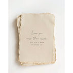"Love You More Than Coffee" Love/Friendship Greeting Card by White Cliff Studio