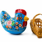 Fillable Wooden Chicken Keepsake Box With Floral Design 5 Inches Tall Easter > Figurines La Vie Bien Fillable Wooden Chicken Keepsake Box With Floral Design 5 Inches Tall