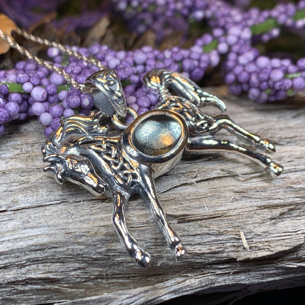 Finbar Horse Necklace Pendant La Vie Bien Finbar Horse Necklace