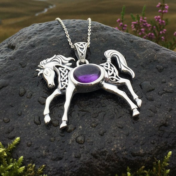 Finbar Horse Necklace Pendant La Vie Bien Finbar Horse Necklace