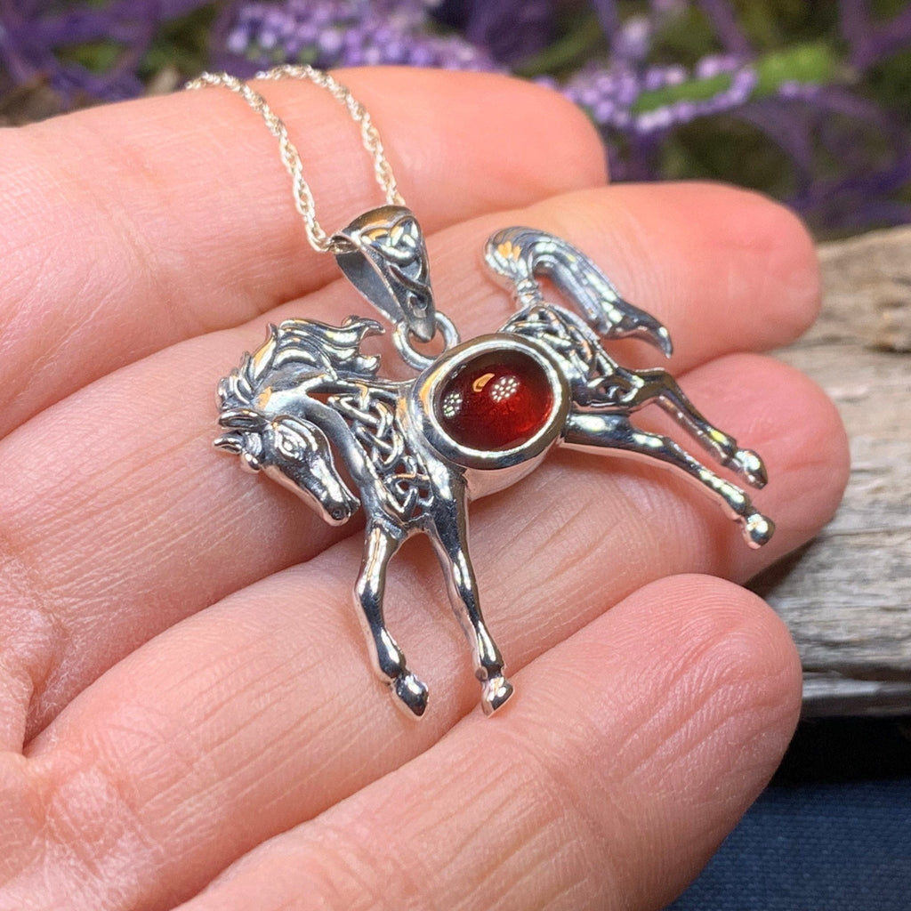 Finbar Horse Necklace Pendant La Vie Bien Finbar Horse Necklace