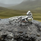 Finnea Irish Claddagh Ring in Sterling Silver Ring La Vie Bien Finnea Irish Claddagh Ring in Sterling Silver