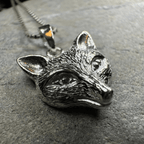 Fiona Fox Necklace in Sterling Silver Pendant La Vie Bien Fiona Fox Necklace in Sterling Silver