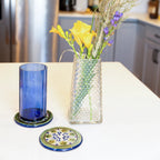 Small Guatemalan Stoneware Coaster/Trivet by Upavim Crafts