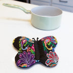 Brocade Butterfly Pot Holder by Upavim Crafts