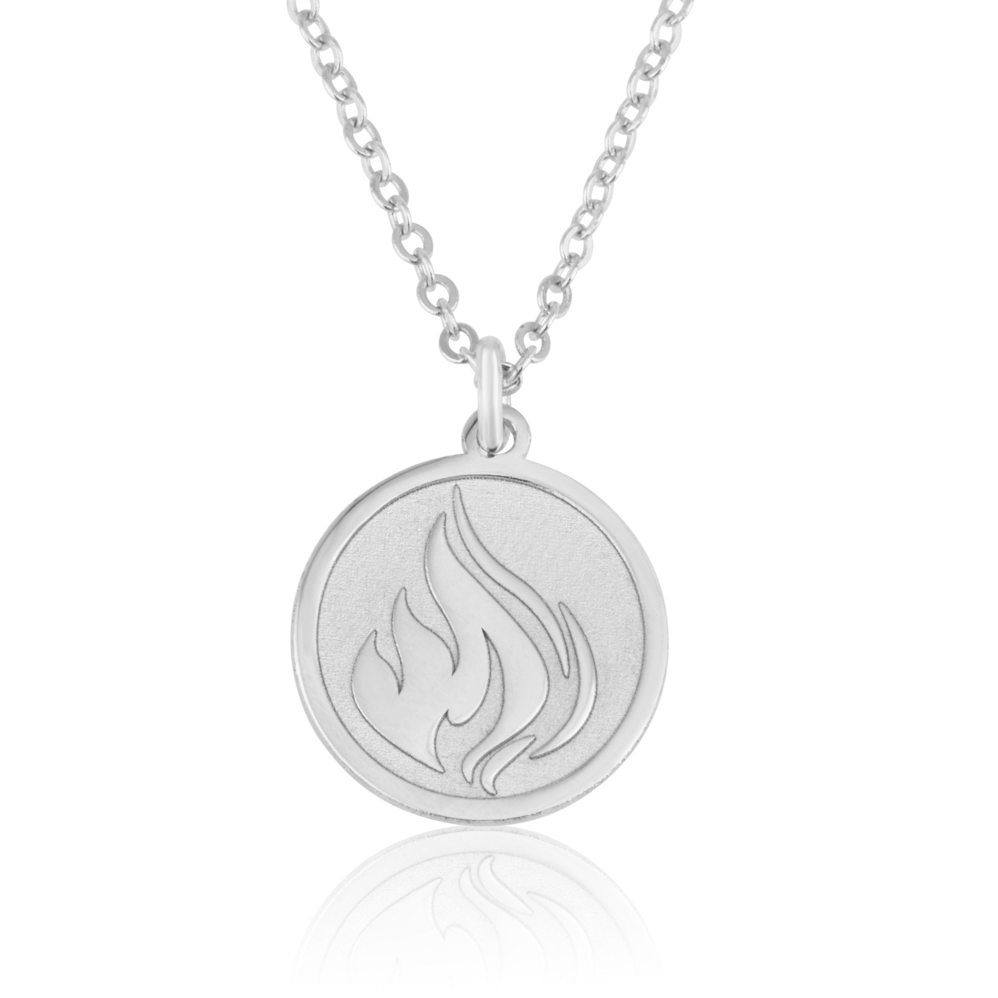 Fire Symbol Necklace La Vie Bien Fire Symbol Necklace