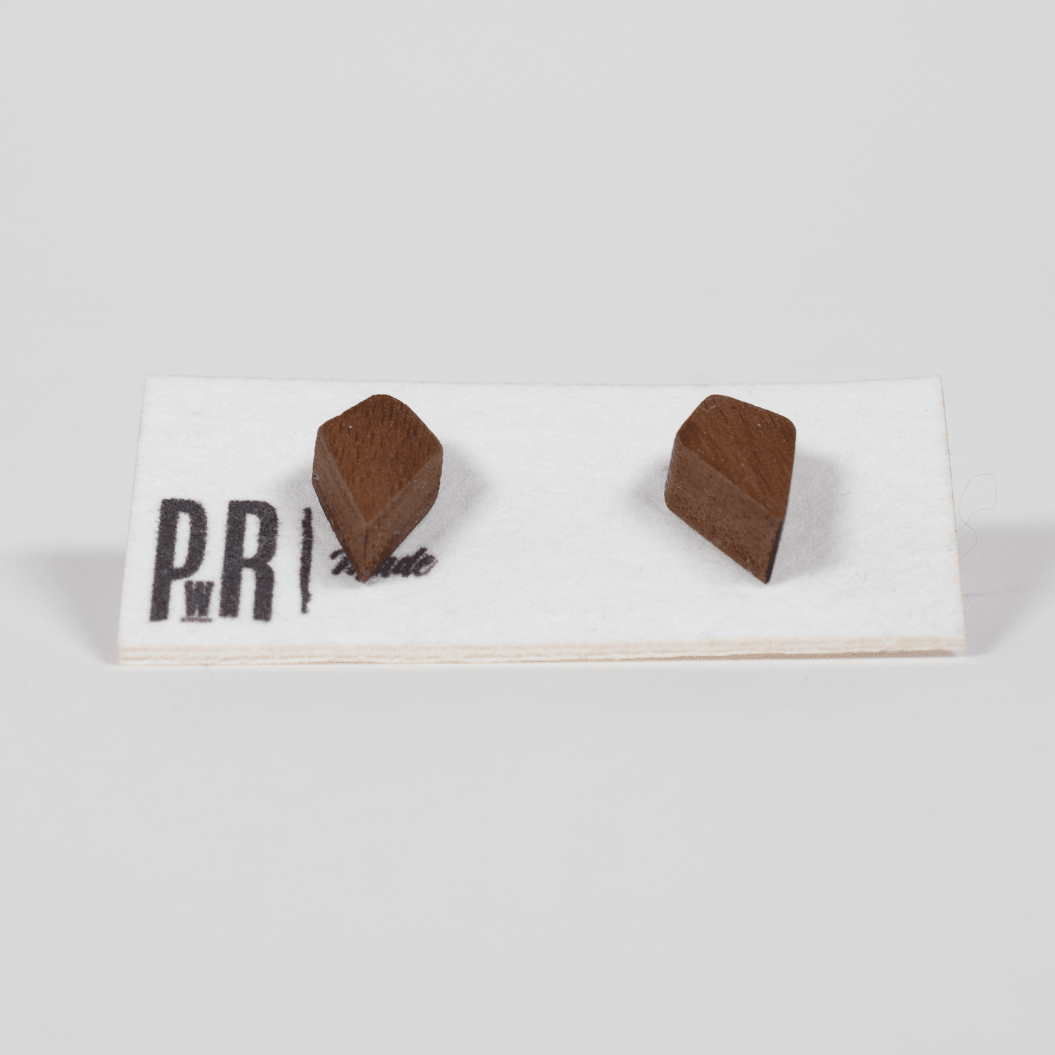 Fire Wood Stud Earrings Earrings La Vie Bien Fire Wood Stud Earrings