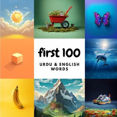 First 100 Urdu & English Words - Paperback Books La Vie Bien First 100 Urdu & English Words - Paperback