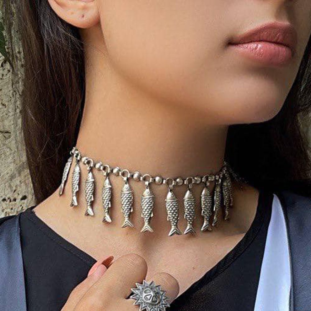 Fish Necklace Necklace La Vie Bien Fish Necklace