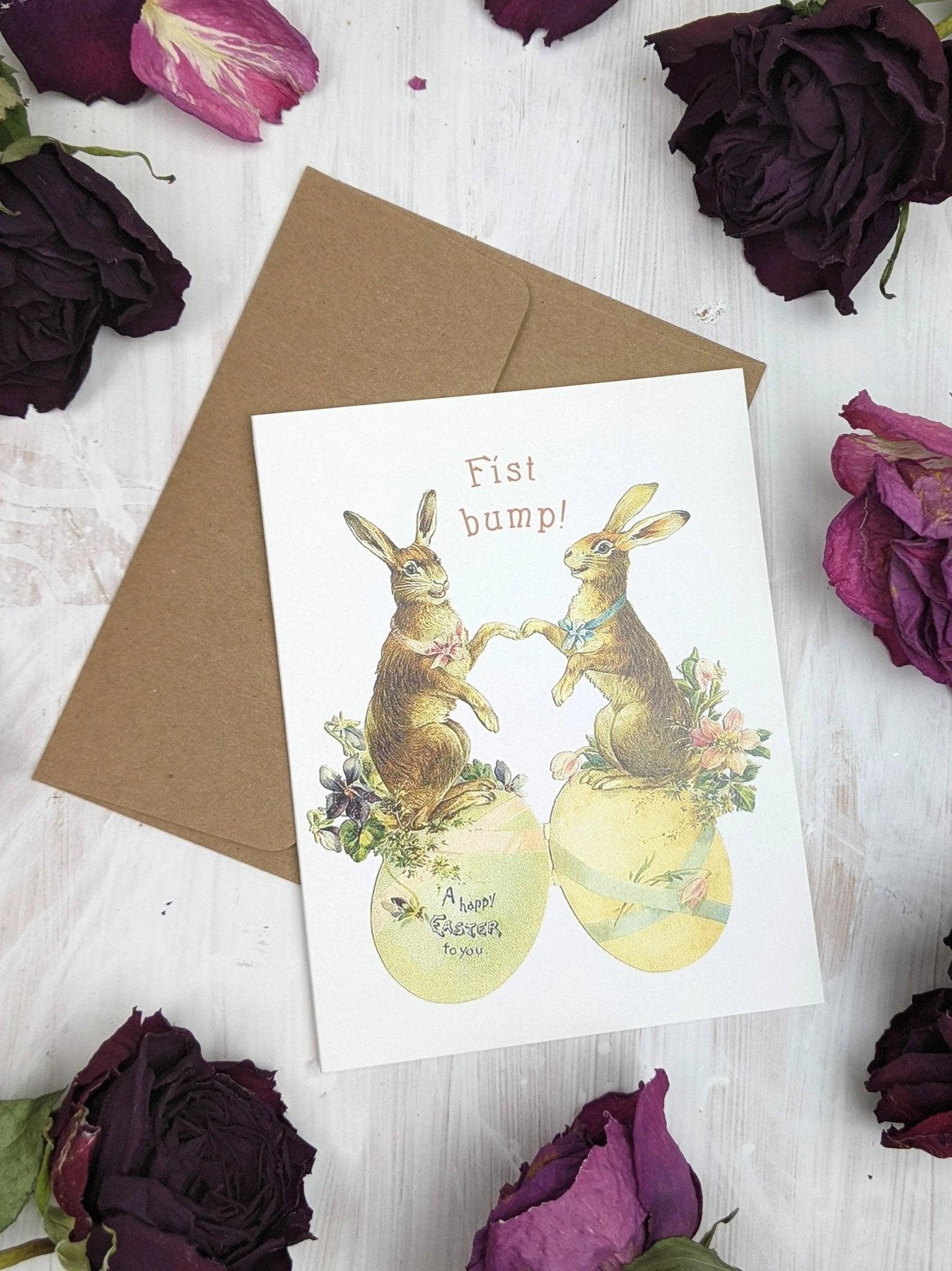 Fist Bump Easter Card by Ash & Rose