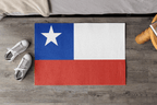 Flag Of Chile Outdoor Non - Slip Door Mat | Santiago | Puente Alto | Antofagasta | Gift for Chileans | 24"x36" Home Decor La Vie Bien Flag Of Chile Outdoor Non - Slip Door Mat | Santiago | Puente Alto | Antofagasta | Gift for Chileans | 24"x36"