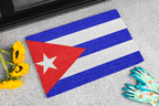 Flag Of Cuba Outdoor Non - Slip Door Mat | Copa America | 24"x36" Home Decor La Vie Bien Flag Of Cuba Outdoor Non - Slip Door Mat | Copa America | 24"x36"