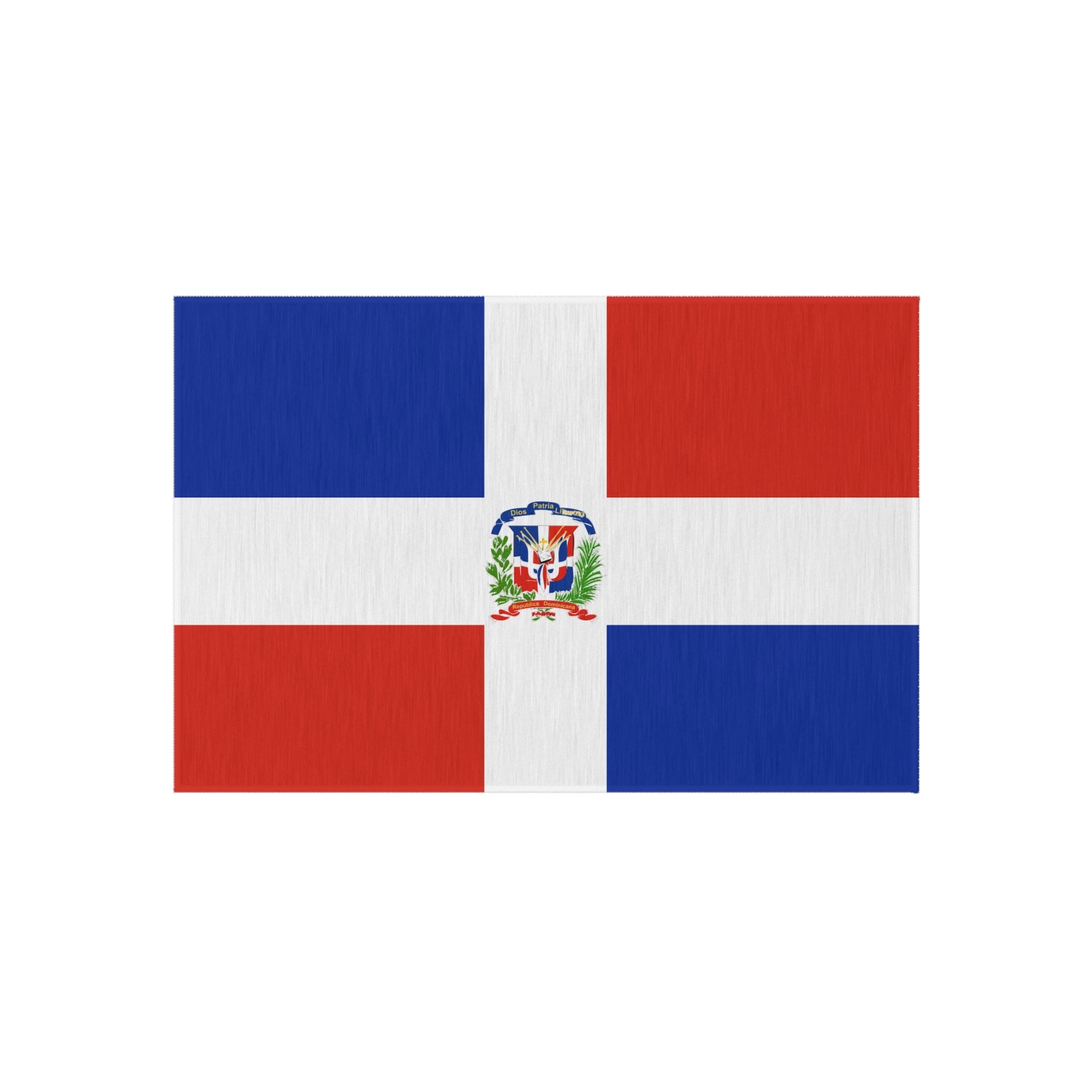 Flag Of Dominican Republic Outdoor Non - Slip Door Mat | Copa America | 24"x36" Home Decor La Vie Bien Flag Of Dominican Republic Outdoor Non - Slip Door Mat | Copa America | 24"x36"