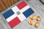 Flag Of Dominican Republic Outdoor Non - Slip Door Mat | Copa America | 24"x36" Home Decor La Vie Bien Flag Of Dominican Republic Outdoor Non - Slip Door Mat | Copa America | 24"x36"