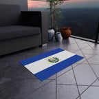 Flag Of El Salvador Outdoor Non - Slip Door Mat | San Salvador | Soyapango | Santa Ana | 24"x36" Home Decor La Vie Bien Flag Of El Salvador Outdoor Non - Slip Door Mat | San Salvador | Soyapango | Santa Ana | 24"x36"