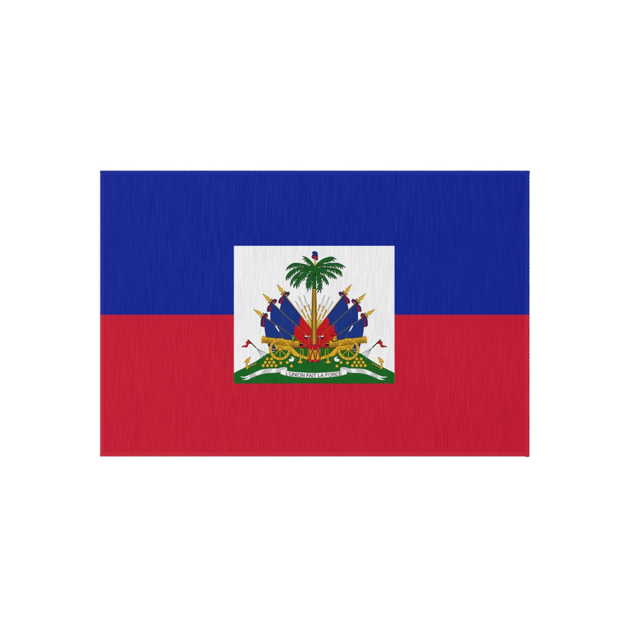 Flag Of Haiti Outdoor Non - Slip Door Mat | Port - Au - Prince | Carrefour | Delmas 73 | 24"x36" Home Decor La Vie Bien Flag Of Haiti Outdoor Non - Slip Door Mat | Port - Au - Prince | Carrefour | Delmas 73 | 24"x36"