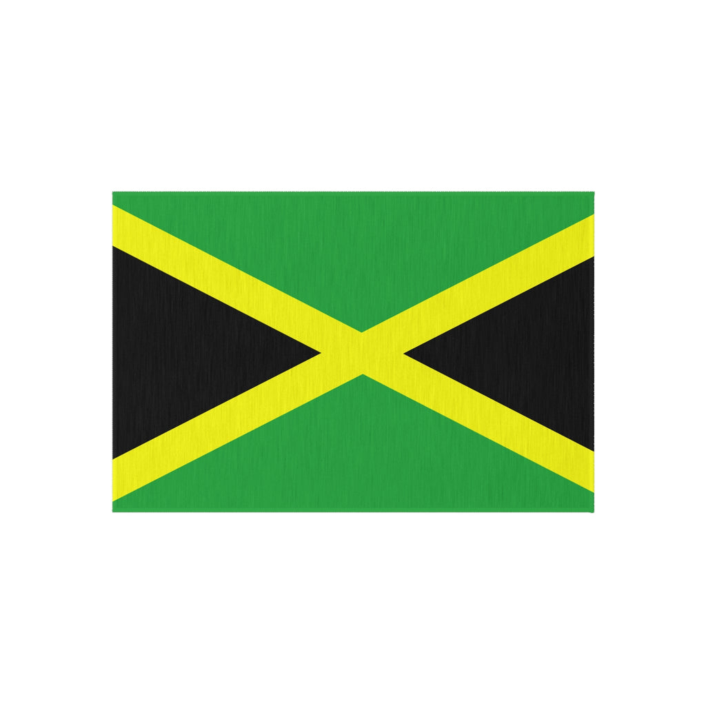 Flag Of Jamaica Outdoor Non - Slip Door Mat | Kingston | Montego Bay | Portmore | 24"x36" Home Decor La Vie Bien Flag Of Jamaica Outdoor Non - Slip Door Mat | Kingston | Montego Bay | Portmore | 24"x36"