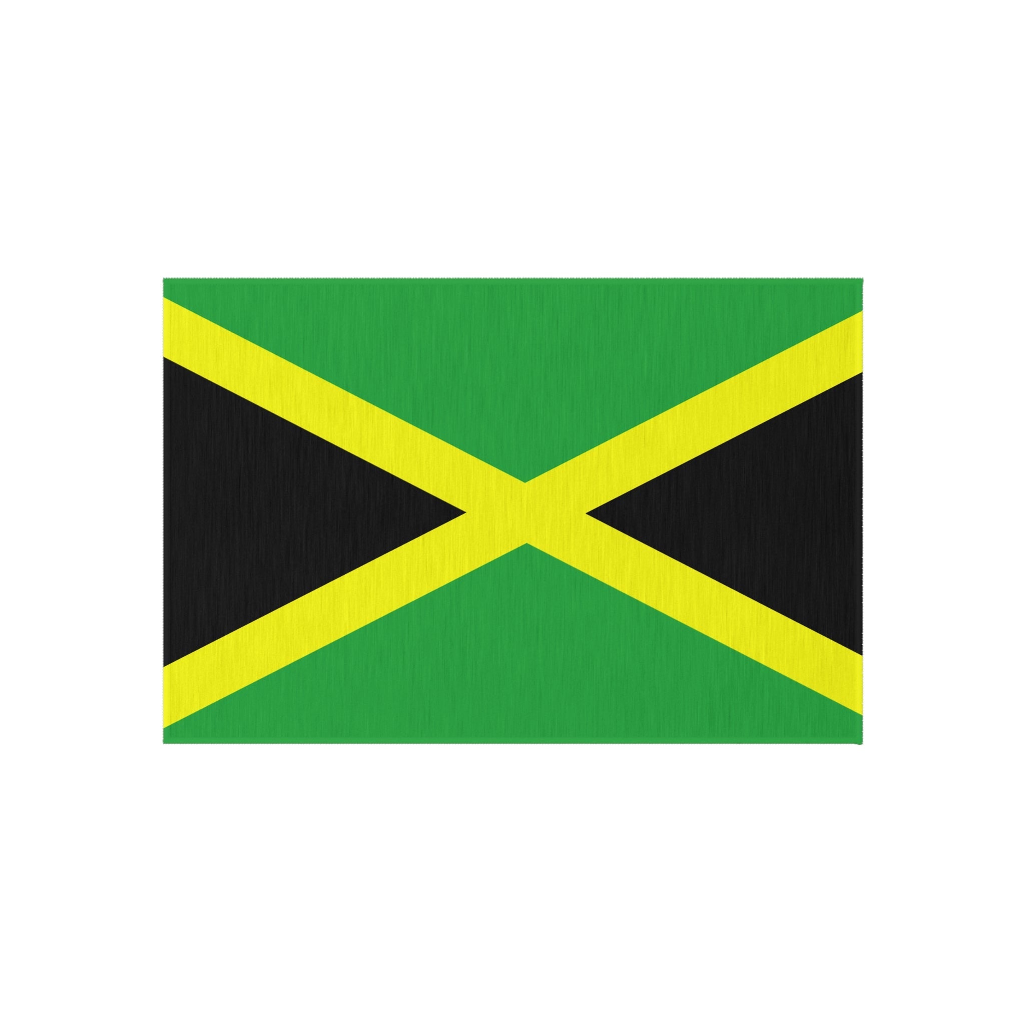 Flag Of Jamaica Outdoor Non - Slip Door Mat | Kingston | Montego Bay | Portmore | 24"x36" Home Decor La Vie Bien Flag Of Jamaica Outdoor Non - Slip Door Mat | Kingston | Montego Bay | Portmore | 24"x36"