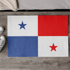 Flag Of Panama Outdoor Non-Slip Door Mat | Santiago | Tocumen | David | Gift for Panamanians | 24"x36" Home Decor La Vie Bien Flag Of Panama Outdoor Non-Slip Door Mat | Santiago | Tocumen | David | Gift for Panamanians | 24"x36"
