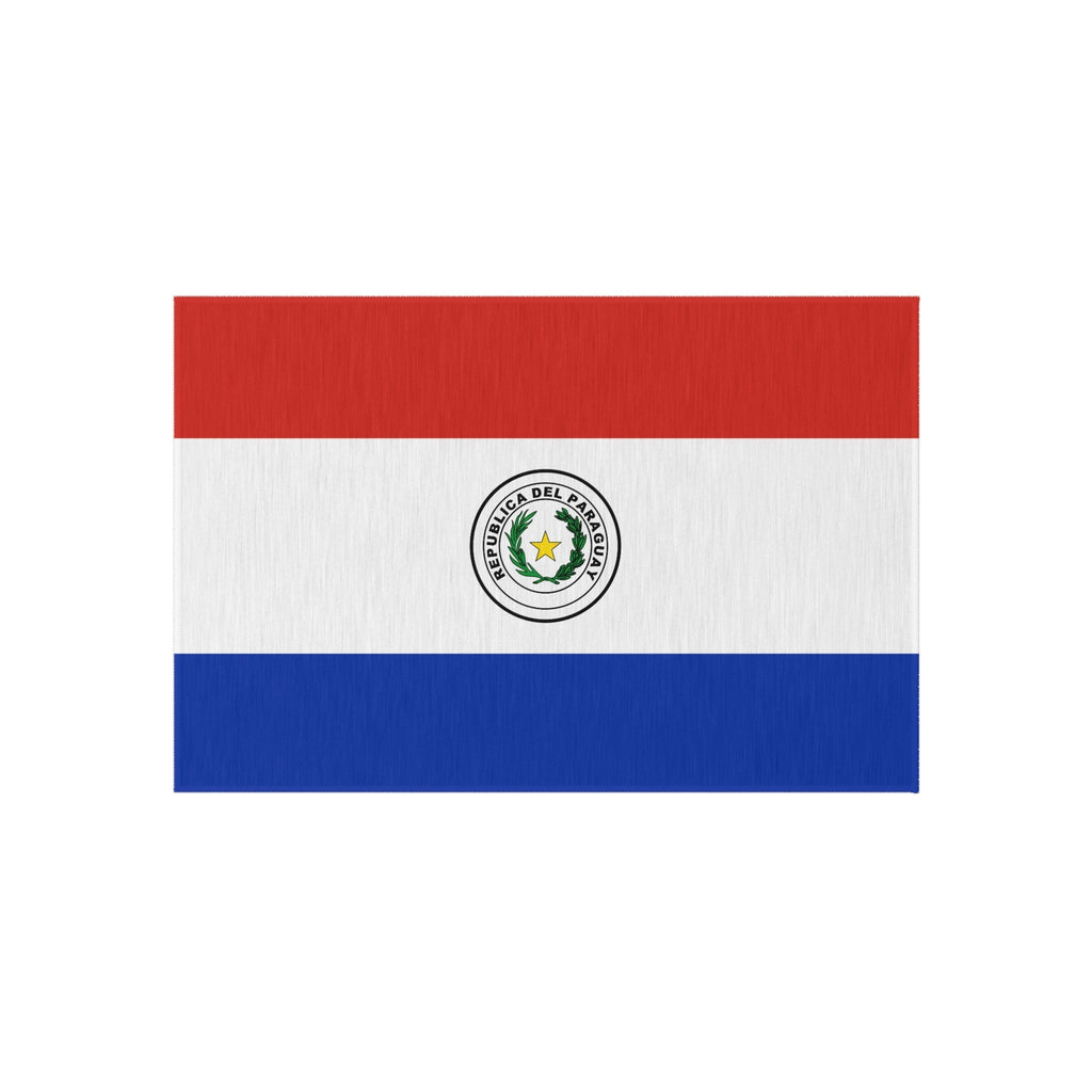 Flag Of Paraguay Outdoor Non - Slip Door Mat | Asuncion | Ciudad Del Este | San Lorenzo | Gift for Paraguayans | 24"x36" Home Decor La Vie Bien Flag Of Paraguay Outdoor Non - Slip Door Mat | Asuncion | Ciudad Del Este | San Lorenzo | Gift for Paraguayans | 24"x36"