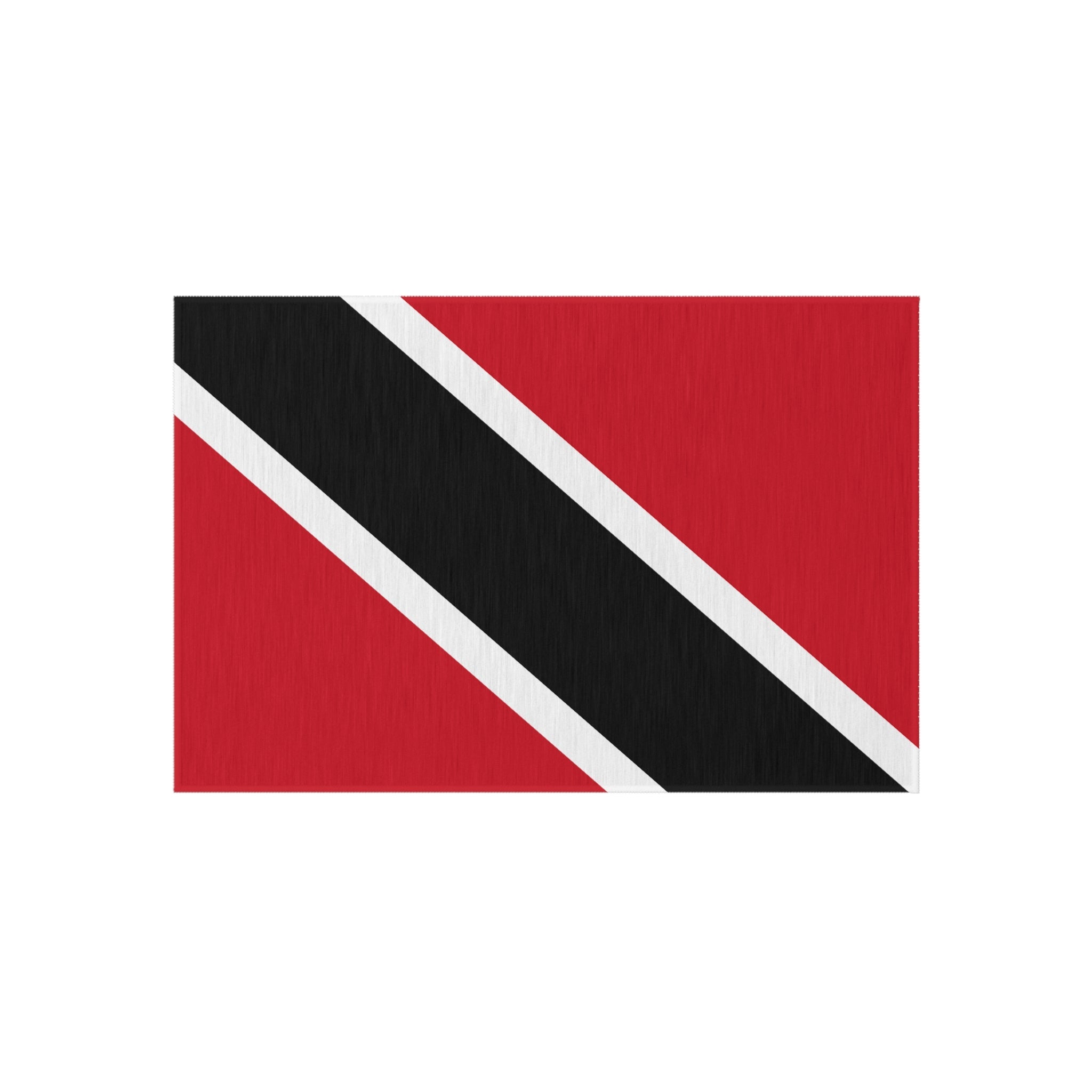 Flag Of Trinidad and Tobago Outdoor Non - Slip Door Mat | Chaguanas | San Fernando | 24"x36" Home Decor La Vie Bien Flag Of Trinidad and Tobago Outdoor Non - Slip Door Mat | Chaguanas | San Fernando | 24"x36"