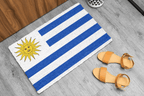 Flag Of Uruguay Outdoor Non - Slip Door Mat | Montevideo | Salto | Gift for Uruguayans | 24"x36" Home Decor La Vie Bien Flag Of Uruguay Outdoor Non - Slip Door Mat | Montevideo | Salto | Gift for Uruguayans | 24"x36"
