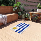 Flag Of Uruguay Outdoor Non - Slip Door Mat | Montevideo | Salto | Gift for Uruguayans | 24"x36" Home Decor La Vie Bien Flag Of Uruguay Outdoor Non - Slip Door Mat | Montevideo | Salto | Gift for Uruguayans | 24"x36"