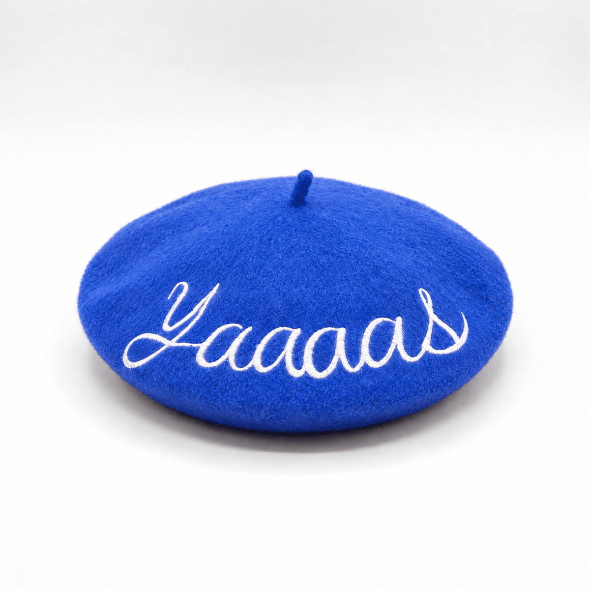 FLASH SALE: Embroidered Berets in 5 Fun Colors and Sayings | Wool and Nylon Hat La Vie Bien FLASH SALE: Embroidered Berets in 5 Fun Colors and Sayings | Wool and Nylon