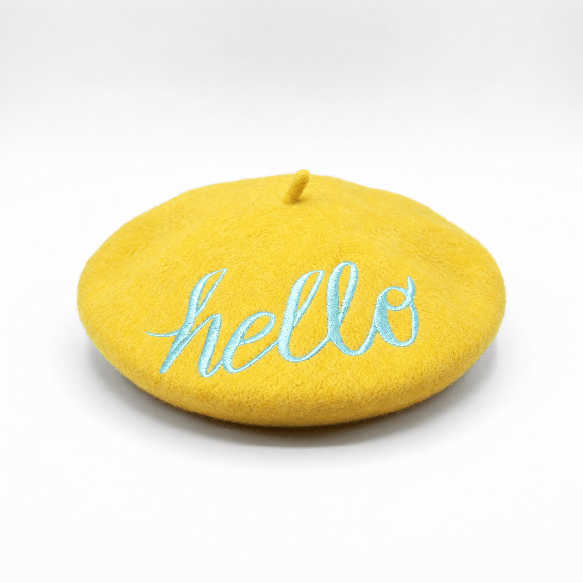 FLASH SALE: Embroidered Berets in 5 Fun Colors and Sayings | Wool and Nylon Hat La Vie Bien FLASH SALE: Embroidered Berets in 5 Fun Colors and Sayings | Wool and Nylon