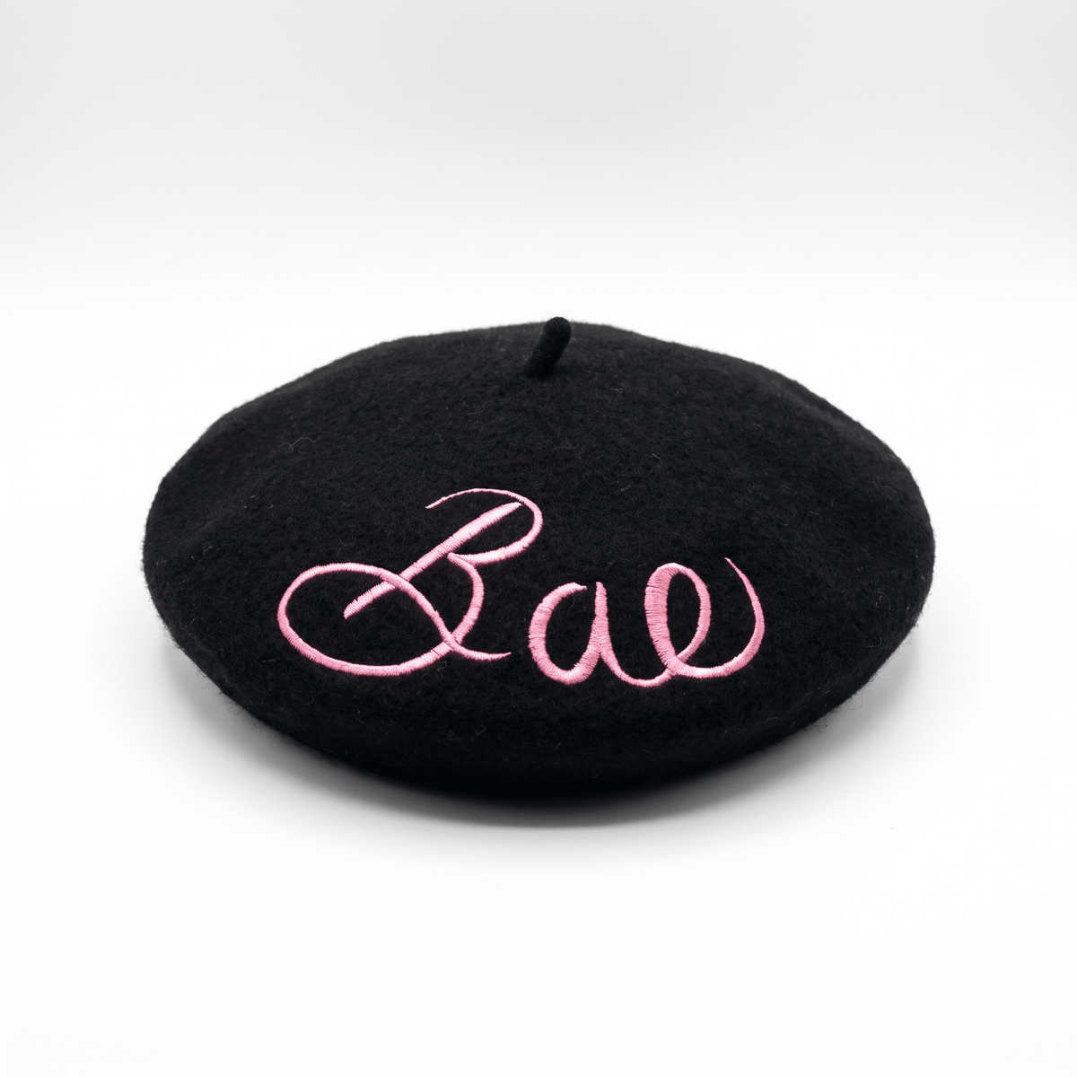 FLASH SALE: Embroidered Berets in 5 Fun Colors and Sayings | Wool and Nylon Hat La Vie Bien FLASH SALE: Embroidered Berets in 5 Fun Colors and Sayings | Wool and Nylon