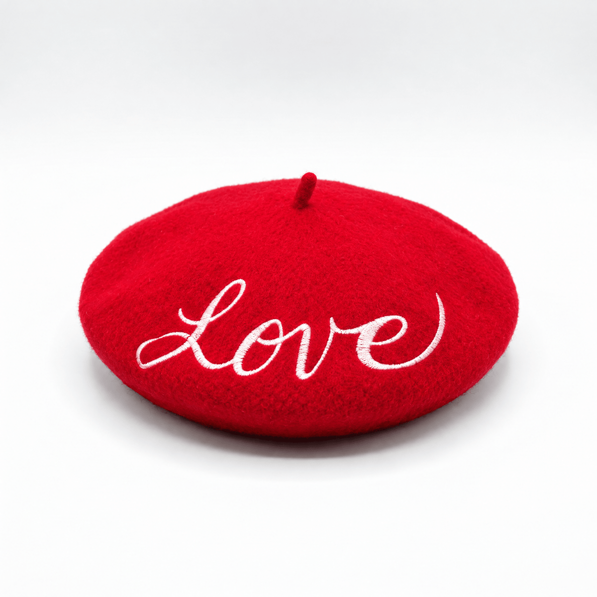FLASH SALE: Embroidered Berets in 5 Fun Colors and Sayings | Wool and Nylon Hat La Vie Bien FLASH SALE: Embroidered Berets in 5 Fun Colors and Sayings | Wool and Nylon
