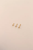 Flat Back Earring Back by Rose & Clay