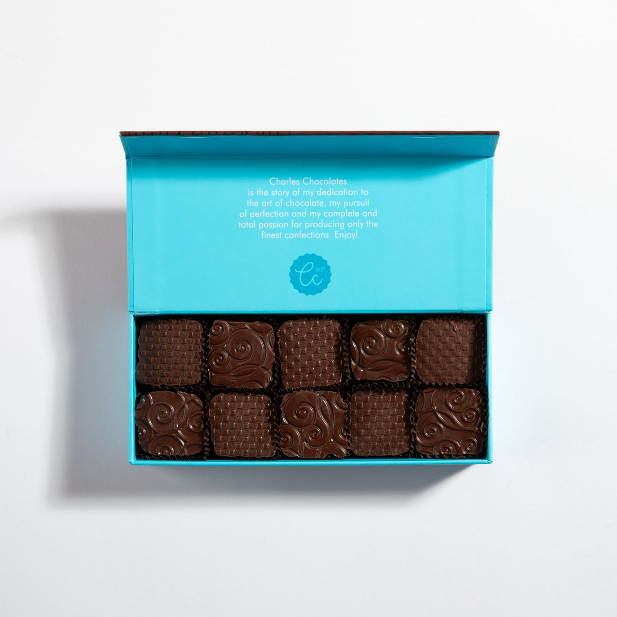 Fleur de Sel Caramels Signature Box La Vie Bien Fleur de Sel Caramels