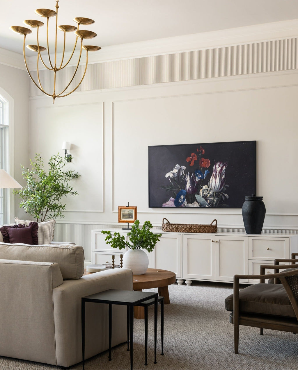 Floating 8x10 Picture Frame with Metal Stand