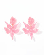 Flora Statement Earrings - Ballet Slipper