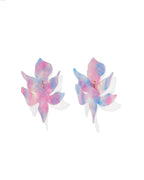Flora Statement Earrings - Cotton Candy