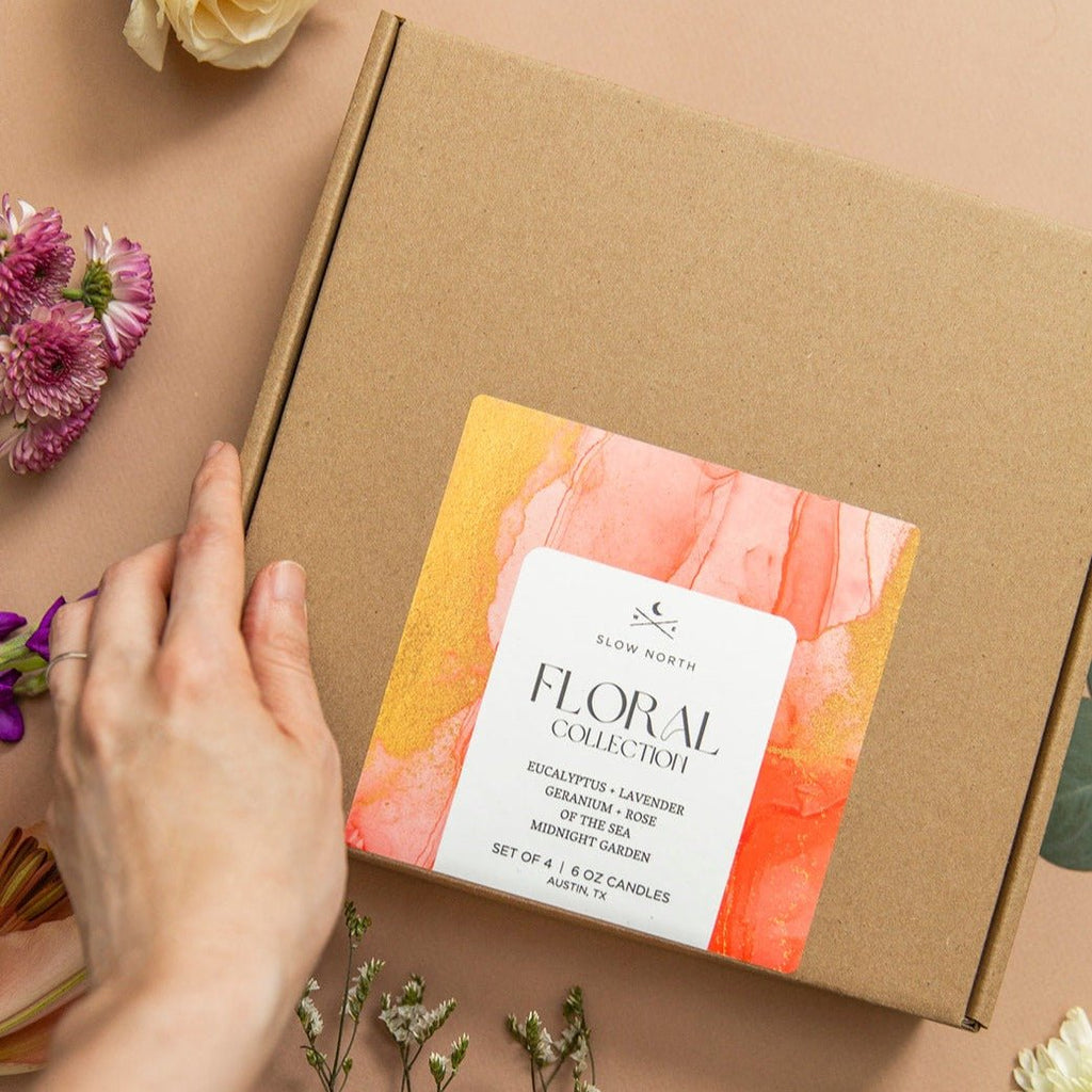 Floral Collection - 4 Pack Collection Box La Vie Bien Floral Collection - 4 Pack