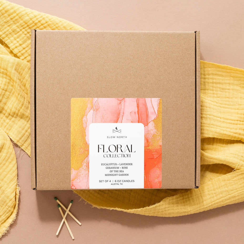 Floral Collection - 4 Pack Collection Box La Vie Bien Floral Collection - 4 Pack