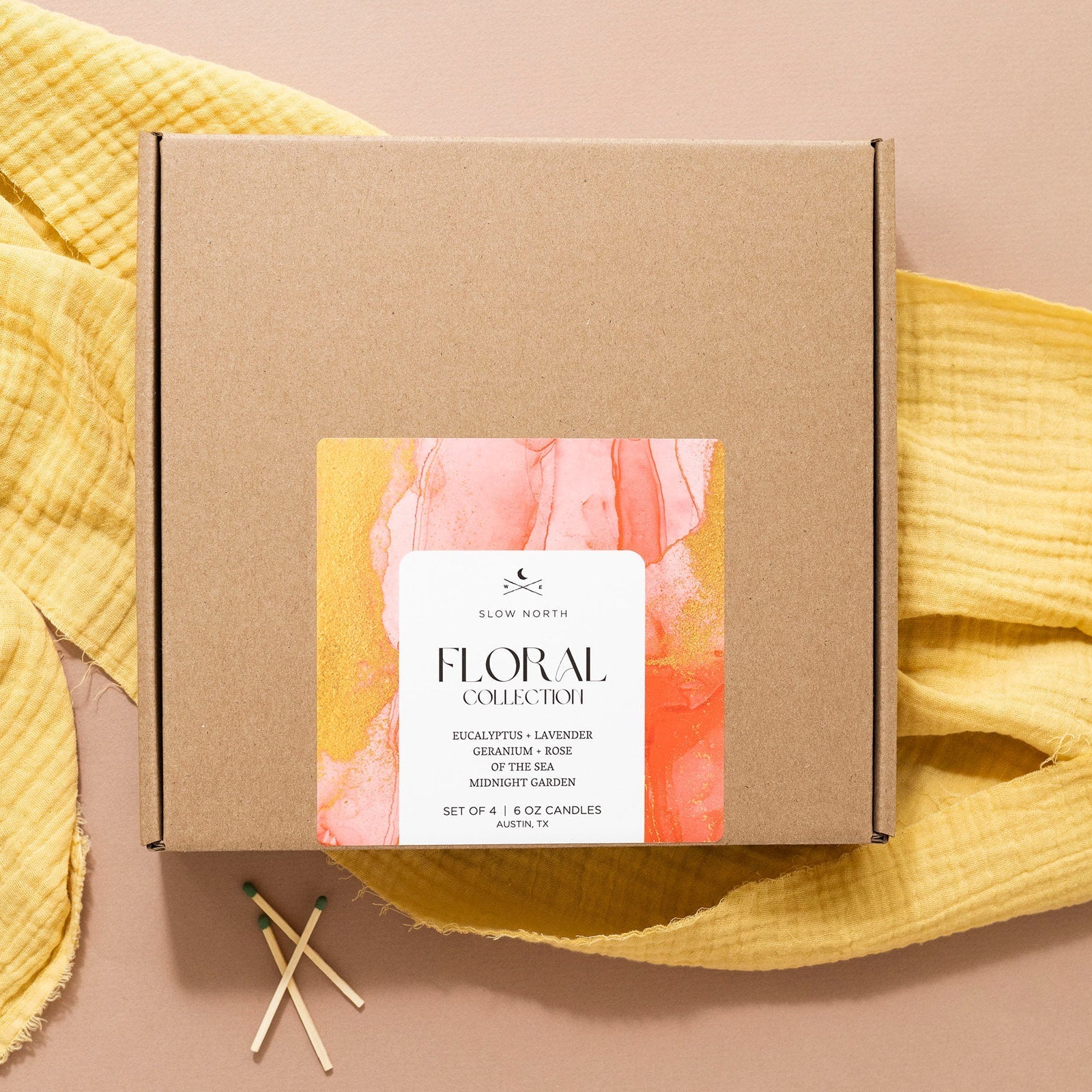 Floral Collection - 4 Pack Collection Box La Vie Bien Floral Collection - 4 Pack