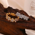 Floral Eternity Ring Ring La Vie Bien Floral Eternity Ring