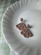 Floral Fans, in Almond by Shop Something Earthy