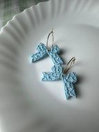 Floral Ribbons, in Blue by Shop Something Earthy