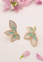 Flourish Mint Leaf Earrings by Ethical Trade Co